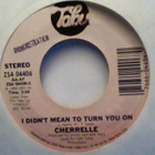 CHERRELLE :: I DIDN'T MEAN TO TURN YOU ON :: VINYYLI 7" 1984 - pikkukuva 2