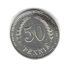 1923 50 PENNIÄ KOLIKKO KÄYTETTY - pikkukuva 1