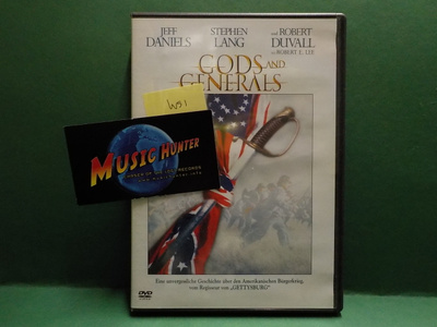 GODS AND GENERALS UUSI DVD