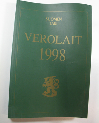 Erkki (toim.) Onikki : Verolait 1998