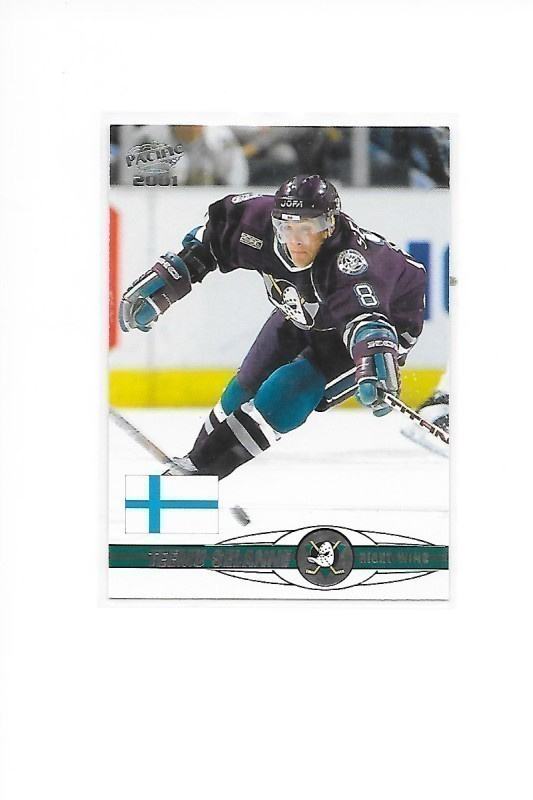2000-01 Pacific #432 Teemu Selänne Anaheim Ducks