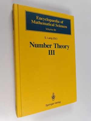 Number theory, 3 : Diophantine geometry