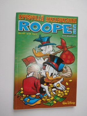 ROOPE SETÄ N:o 417 5/14 RYYSYILLÄ RIKKAUKSIIN