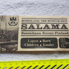 Vanha pääsylippu Museolaiva SALAMA 1979 - pikkukuva 1