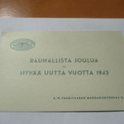Helsinki Paasivaaran Margariinitehdas 1943 ei tv * - pikkukuva 1