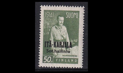 IK_16 ** Itä-Karjala Mannerheim 50p (1942)