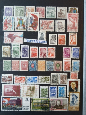 Tsekkoslovakia & Neuvostoliitto postimerkkejä erä