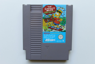NES The Simpsons: Bart vs. The Space Mutants (PAL-B/SCN) (L)
