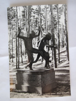 VANHA Postikortti Jyväskylä 1950-l Alkup.Mallikappale