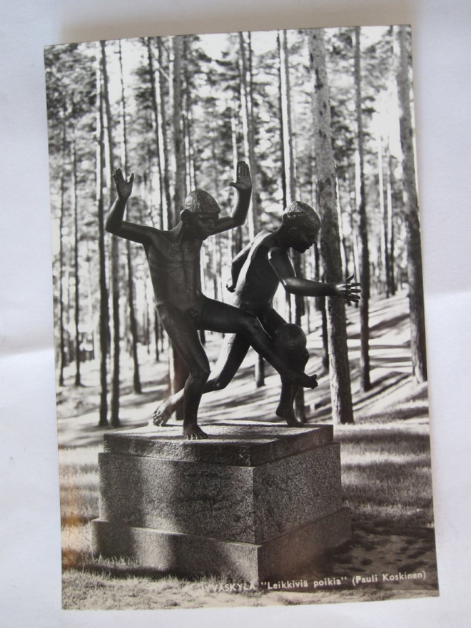 VANHA Postikortti Jyväskylä 1950-l Alkup.Mallikappale