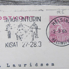 Ehiökortti -65 tanskaan..."Rukatunturin kisat" mainosleimaus - pikkukuva 2