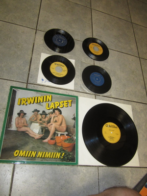 IRWININ LAPSET - OMIIN NIMIIN + 4 IRWIN GOODMAN SINGLEÄ
