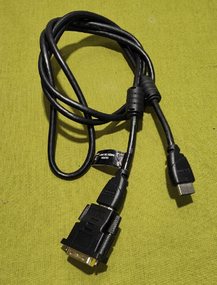 HDM- HDMI kaapeli & HDMI - DVI adapteri