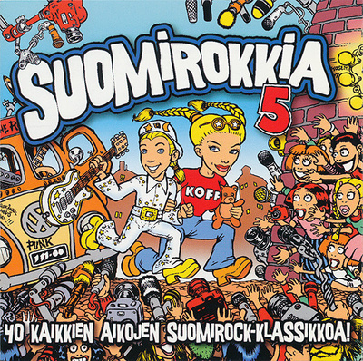 SUOMIROKKIA 5 2CD - hieno suomirock kokoelma