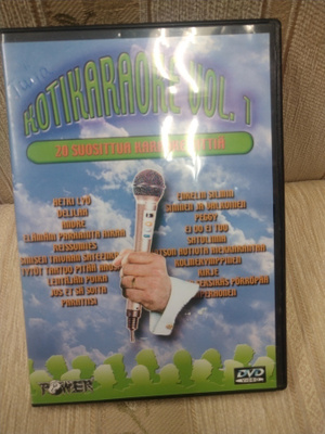 Kotikaraoke Vol. 1 DVD-levy.