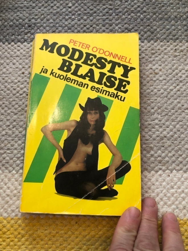Peter O’Donnell: Modesty Blaise ja kuoleman esimaku. 1971.