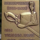 Kullanvärinen, Valmistajan leimalla plaketti. Koko - 70*60 m - pikkukuva 1