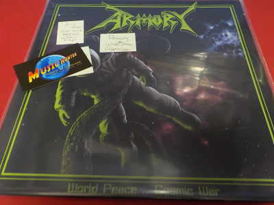 ARMORY - WORLD PEACE... COSMIC WAR M-/EX- LP