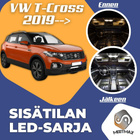 Volkswagen T-Cross Sisätilan LED-sarja 6-osainen - pikkukuva 1