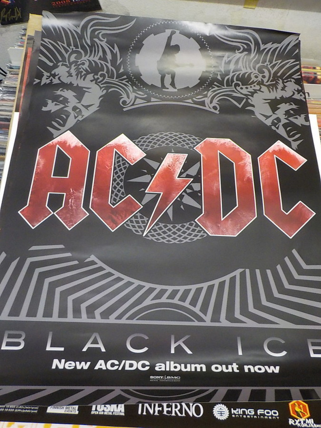 AC/DC - BLACK ICE PROMO JULISTE (W)