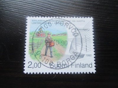 Maalaiskirjekanto Suomessa 100 vuotta 1990