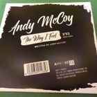 ANDY MCCOY - THE WAY I FEEL CDS NIMMARILLA - pikkukuva 2