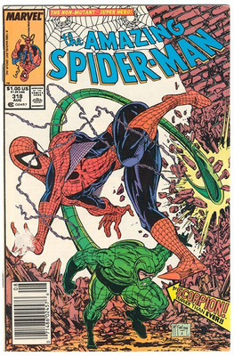 The Amazing Spider-Man #318 August 1989