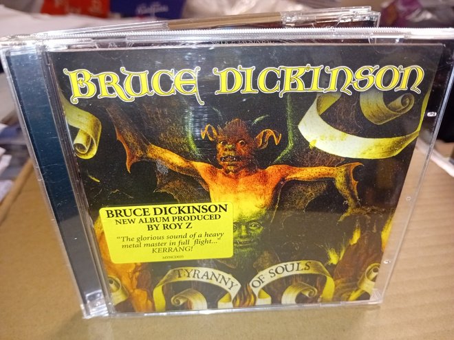 CD Bruce Dickinson  : Tyranny of Souls ( SIS POSTIKULU )