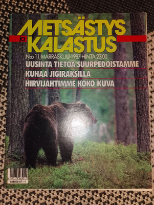 Metsästys ja kalastus 11/1987
