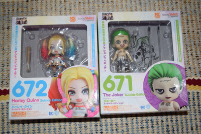 SUICIDE SQUAD JOKER & Harley NENDOROID SUICIDE EDITION