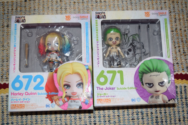 SUICIDE SQUAD JOKER & Harley  NENDOROID SUICIDE EDITION