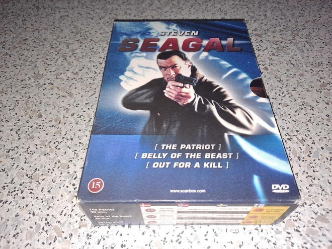 Steven Seagal Kokoelma (3 DVD-Box) (DVD)