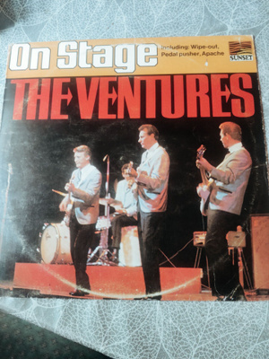 The Ventures on stage LP