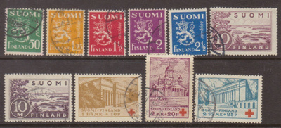 v.1932 Merkit leimattuna