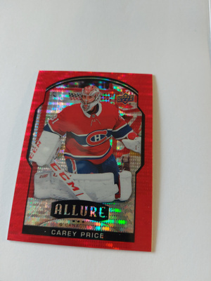 2020-21 Upper Deck Allure Red Rainbow #55 Carey Price