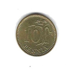 1974 10 PENNIÄ KOLIKKO KÄYTETTY - pikkukuva 1