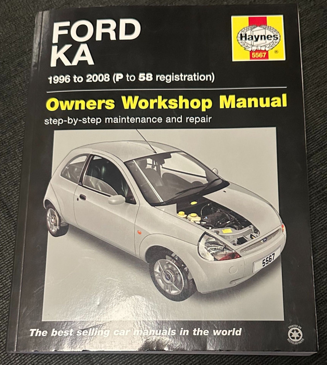 Haynes 5567 Ford KA 1996 - 2008 korjausopas