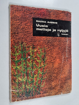 Rauha Aarnio : Uusia mattoja ja ryijyjä : 23 mallia työoh...