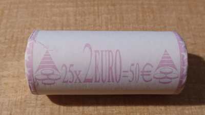2€ 1999 Suomi Avaamaton 25kpl pötkö UNC