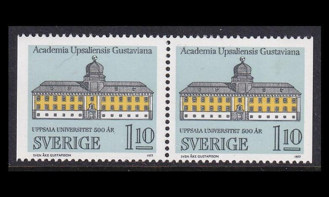 Ruotsi 988DD ** Upsalan yliopisto 500v (1977)