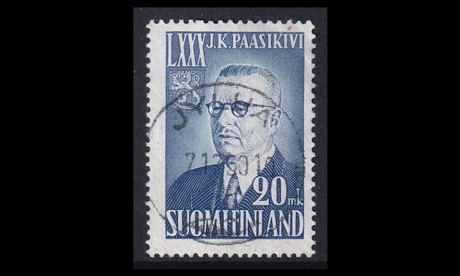 391 o J.K.Paasikivi loisto Jylhä 7.12.50 (1950)