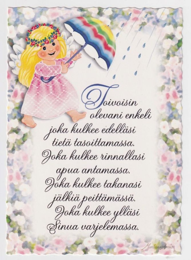 Marleena Ansio: Toivoisin olevani enkeli, joka ...