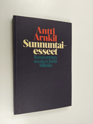 Antti Arnkil : Sunnuntaiesseet