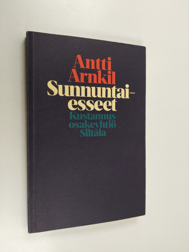 Antti Arnkil : Sunnuntaiesseet