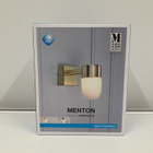 Seinävalaisin Menton 1lmp (chrome-opal,bath, MarkSlöjd,uusi) - pikkukuva 1