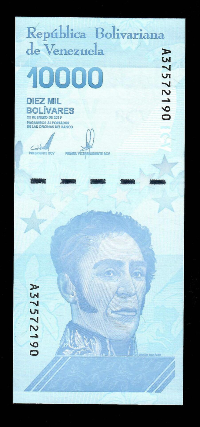 Venezuela 10000 Bolivar V.2019