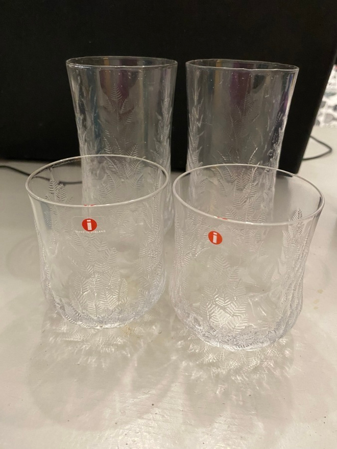 Iittala Koivu lasi 4kpl