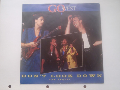 GO WEST - DON'T LOOK DOWN 7" vinyyli single