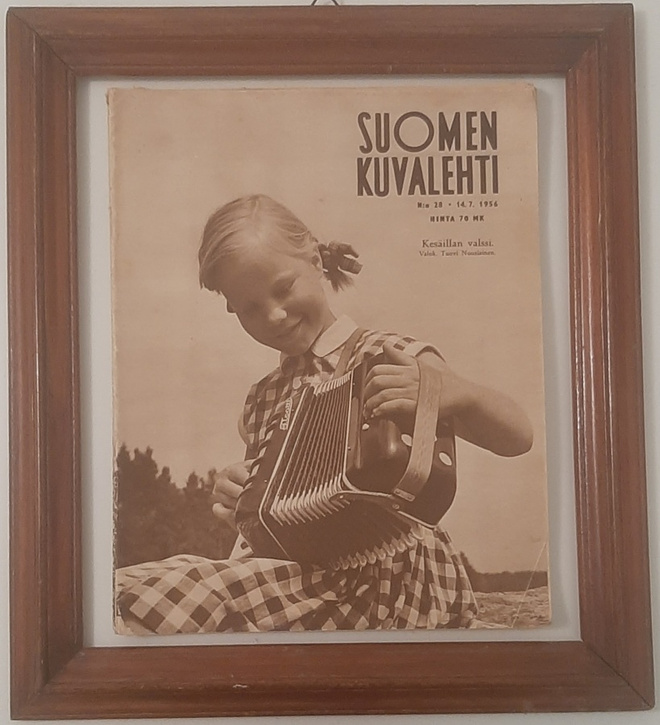 Vanha lehti Suomen kuvalehti 28 / 1956