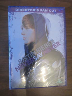Justin Bieber: Never Say Never (uusi) DVD